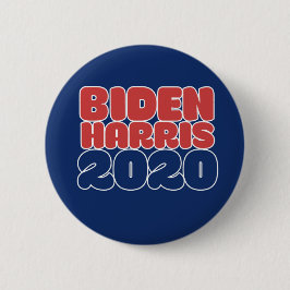 Chapa Redonda De 5 Cm Biden Harris 2020 Joe Biden Kamala Harris 2020