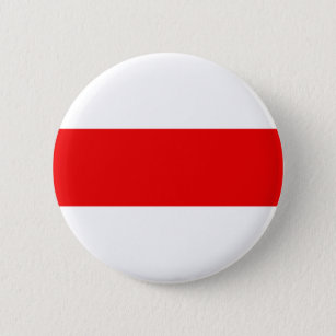 Chapa Redonda De 5 Cm Bielorrusia: símbolo de la bandera de la revolució