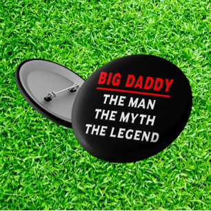 Chapa Redonda De 5 Cm Big Daddy El Hombre El Mito La Leyenda