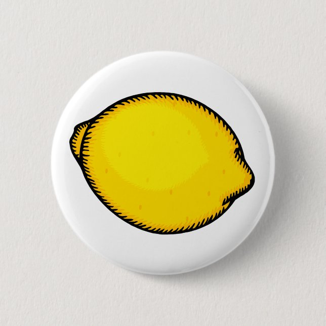 Chapa Redonda De 5 Cm Big Lemon (Anverso)