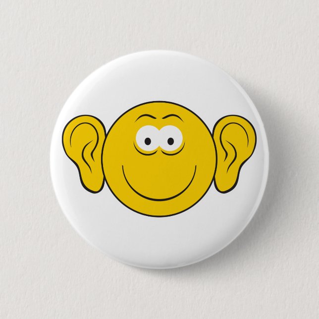 Chapa Redonda De 5 Cm Big Oars Face (Anverso)