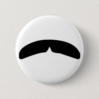 Chapa Redonda De 5 Cm Bigote