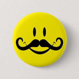 Chapa Redonda De 5 Cm Bigote del manillar
