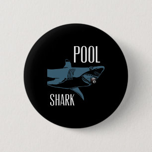 Chapa Redonda De 5 Cm Billetes De Tiburones De Piscina Exclusivos Alarde