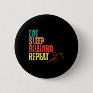 Chapa Redonda De 5 Cm Billiards Appart Cita A Funny Billiards Players Pr