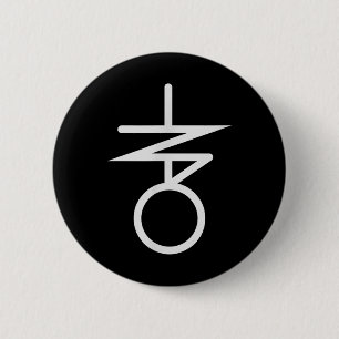 Chapa Redonda De 5 Cm Bind Trump Sigil
