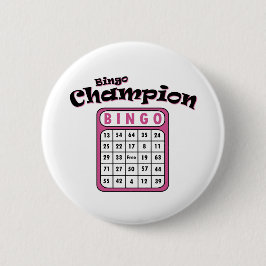 Chapa Redonda De 5 Cm Bingo Champion