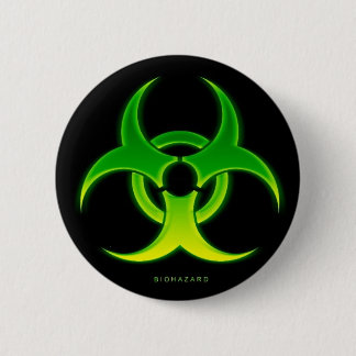 Chapa Redonda De 5 Cm BioHazard