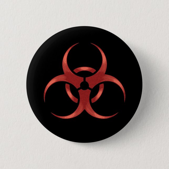 Chapa Redonda De 5 Cm Biohazard 1 (Anverso)