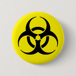 Chapa Redonda De 5 Cm Biopeligro