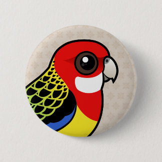Chapa Redonda De 5 Cm Birdorable Rosella del este