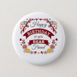 Chapa Redonda De 5 Cm birthday is a yearly thing<br><div class="desc">happy birthday design will make a great day for the celebrants</div>
