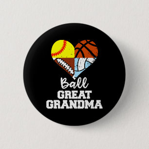 Chapa Redonda De 5 Cm Bisabuela Ll Footll Softll Sketll Volleyll 
