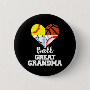 Chapa Redonda De 5 Cm Bisabuela Ll vende voleibol de tela suave Ll croqu
