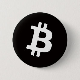 Chapa Redonda De 5 Cm Bitcoin Pin Button (Medium)