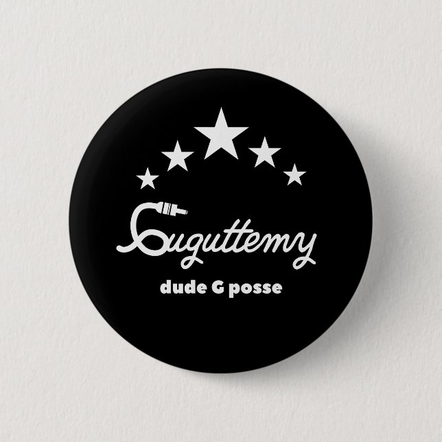 Chapa Redonda De 5 Cm Black badge (Anverso)