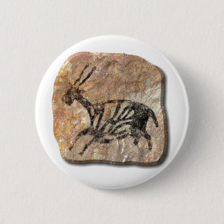 Chapa Redonda De 5 Cm Black Buck - piedra