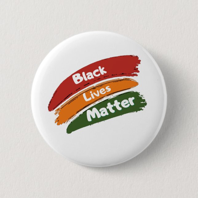 Chapa Redonda De 5 Cm Black lives Matter (Anverso)