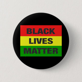 Chapa Redonda De 5 Cm Black Lives Matter (logotipo de color)