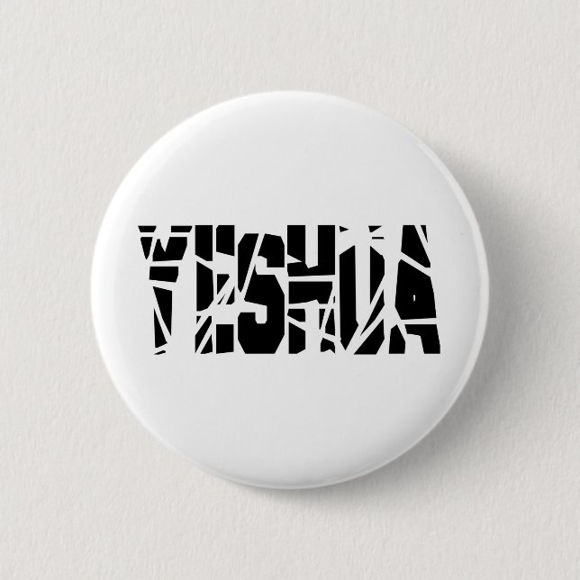 Chapa Redonda De 5 Cm Blanc del cassé de Yeshua (Anverso)