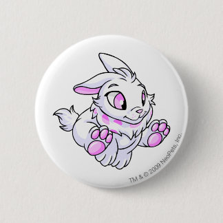 Chapa Redonda De 5 Cm Blanco de Cybunny