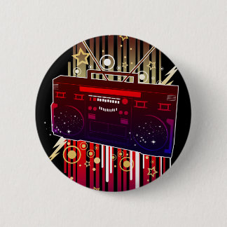 Chapa Redonda De 5 Cm Blast de Boombox