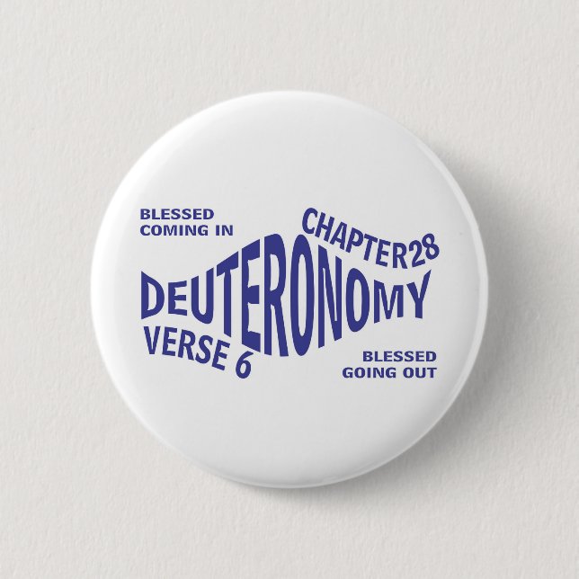 Chapa Redonda De 5 Cm Blessing Going&inmining Eng (Anverso)