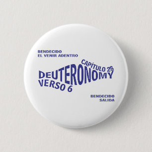 Chapa Redonda De 5 Cm Blessing Going&inmining Eng