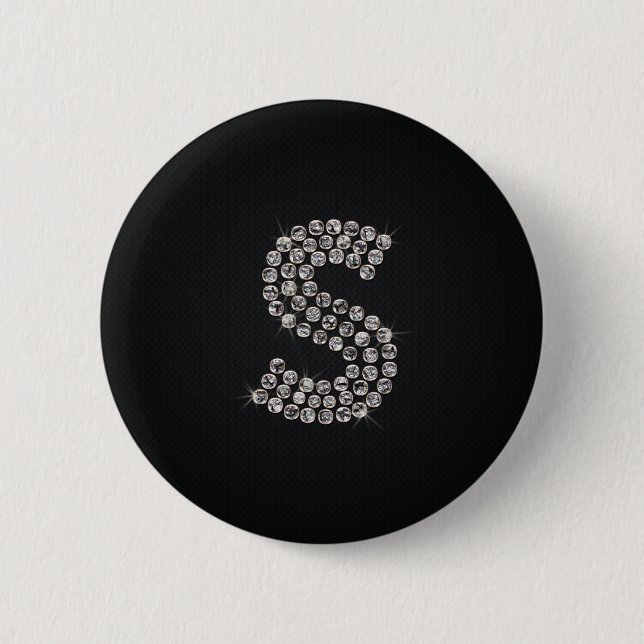Chapa Redonda De 5 Cm bling - S (Anverso)