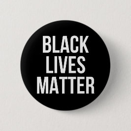 Chapa Redonda De 5 Cm BLM Black Lives Matter Pin Button Badge