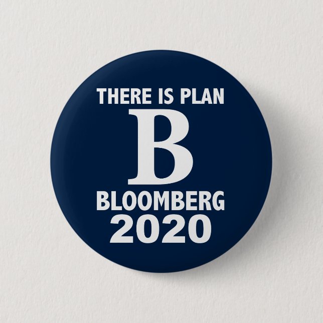 Chapa Redonda De 5 Cm Bloomberg 2020 (Anverso)