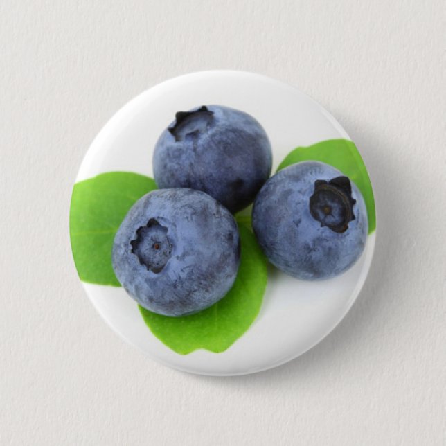 Chapa Redonda De 5 Cm Blueberry (Anverso)