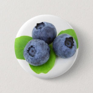 Chapa Redonda De 5 Cm Blueberry