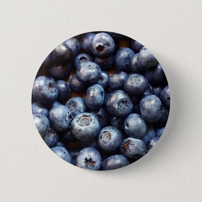Chapa Redonda De 5 Cm Blueberry (Anverso)