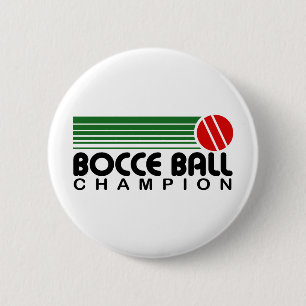 Chapa Redonda De 5 Cm Bocce Ball Champion