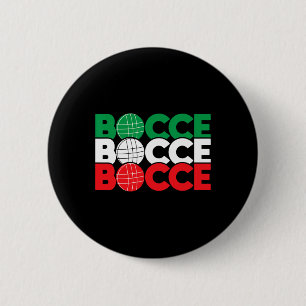 Chapa Redonda De 5 Cm Bocce - Enthusiasta del juego de Byll Lawn Bowling