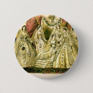 Chapa Redonda De 5 Cm Boda de Victoria