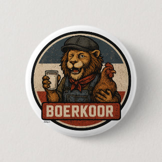 Chapa Redonda De 5 Cm Boerkoor – Trots van het Land