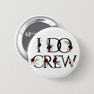Chapa Redonda De 5 Cm Boho Bling   Bachelorette Bridal Party I Do Crew