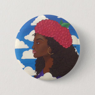 Chapa Redonda De 5 Cm Boina de Raspbutton