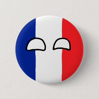 Chapa Redonda De 5 Cm Bola de Francia