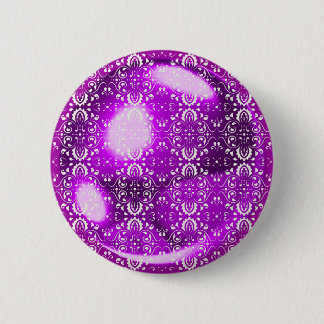 Chapa Redonda De 5 Cm Bola metalizado violeta