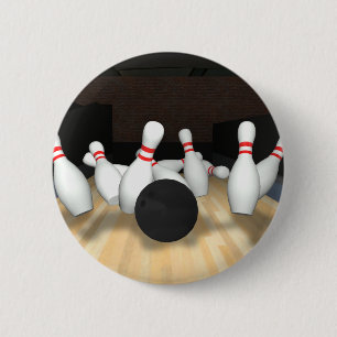 Chapa Redonda De 5 Cm Bola y pernos de bolos: modelo 3D: