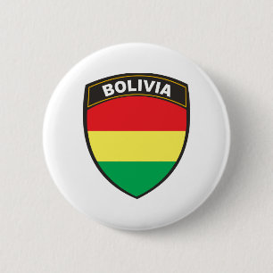 Chapa Redonda De 5 Cm Bolivia