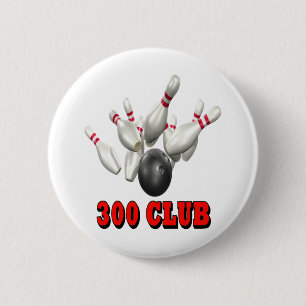 Chapa Redonda De 5 Cm Bolos de 300 clubs
