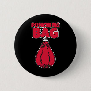 Chapa Redonda De 5 Cm Bolsa de punzonado de boxeo