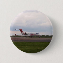 Chapa Redonda De 5 Cm Bombardier Lear Jet 45XR