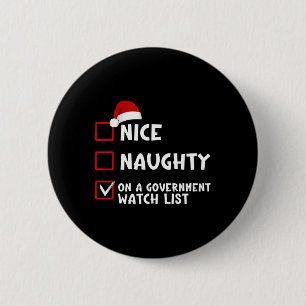 Chapa Redonda De 5 Cm Bonita Rata En La Lista De Observadores Gubernamen