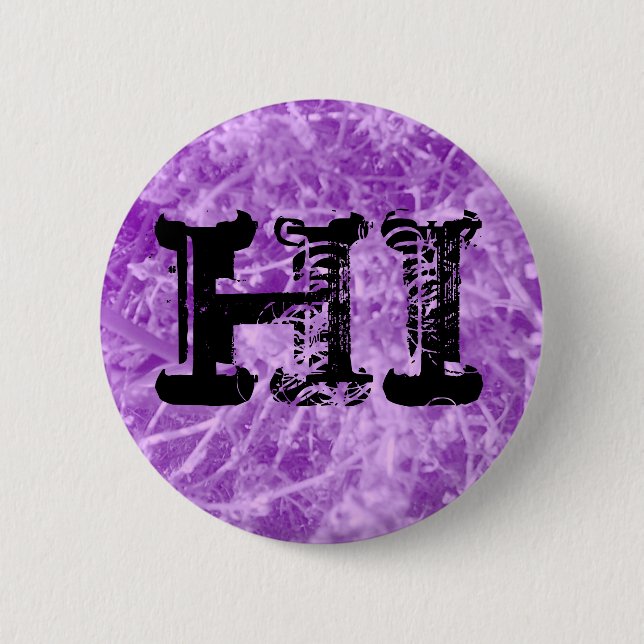 CHAPA REDONDA DE 5 CM BONITO ALIEN VIRUS (Anverso)