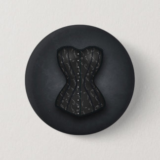 Chapa Redonda De 5 Cm Bonito Black Corset